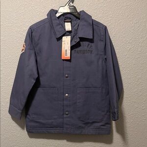 Harley-Davidson Kids Navy Canvas Jacket